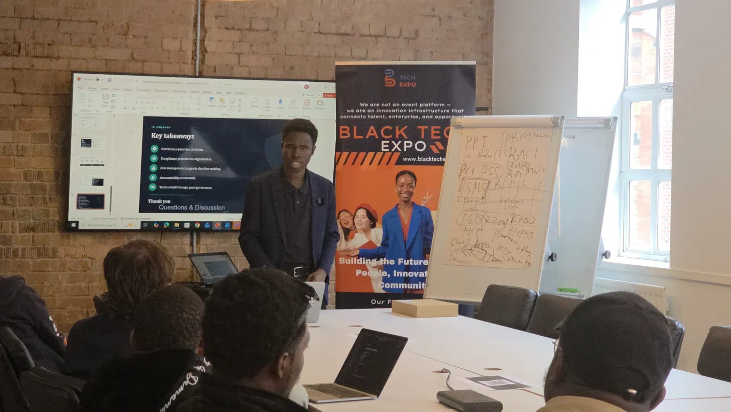 SYBTE team delivering a training session