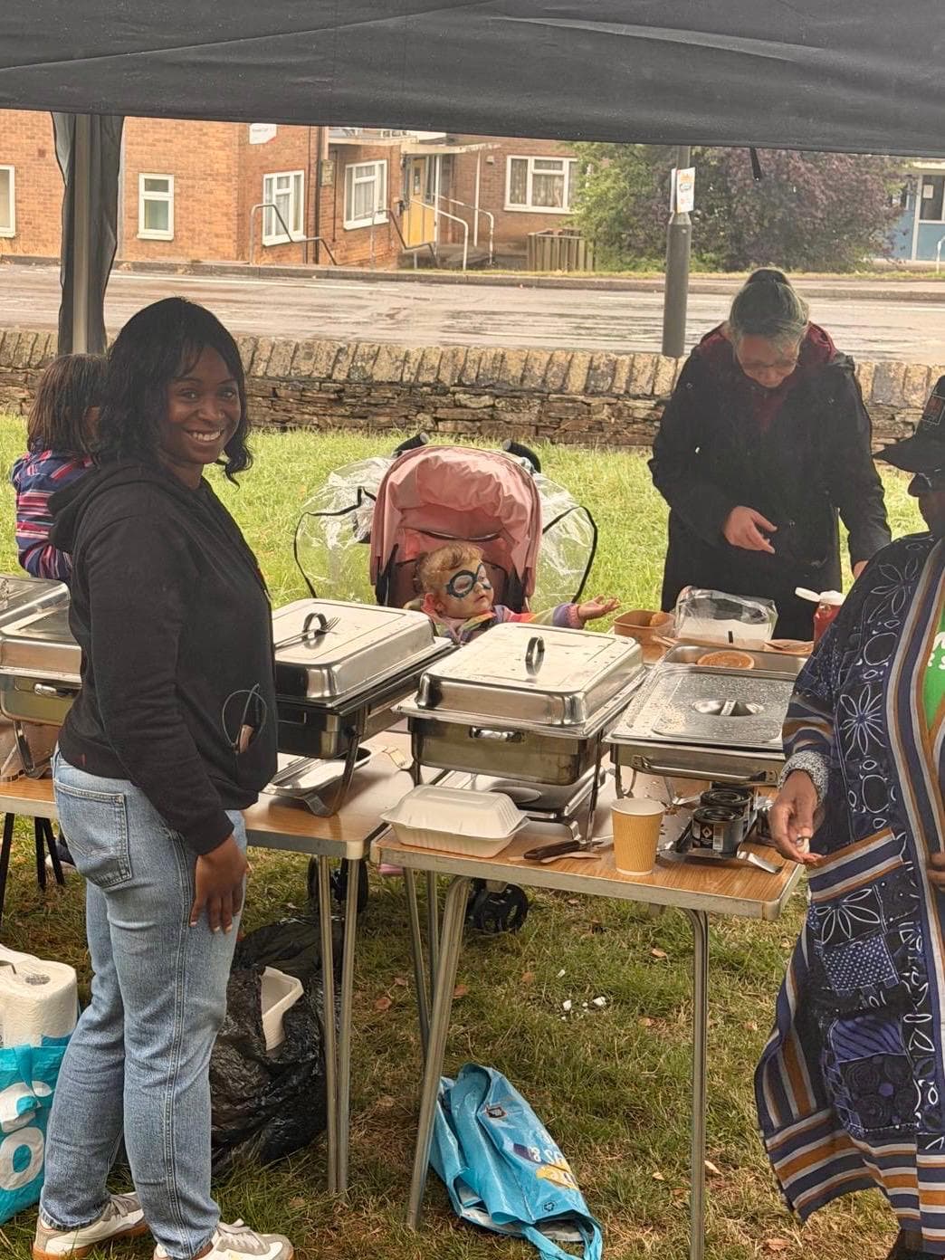SYBTE volunteers at a community event